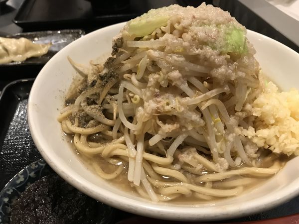 「猫次郎 大 930円 イカニボ 50円」@煮干し中華そば つけ麺 海猫の写真