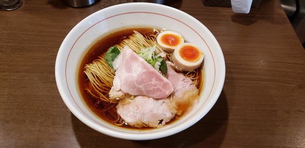 「RAMEN黒　味付玉子」@八咫烏の写真