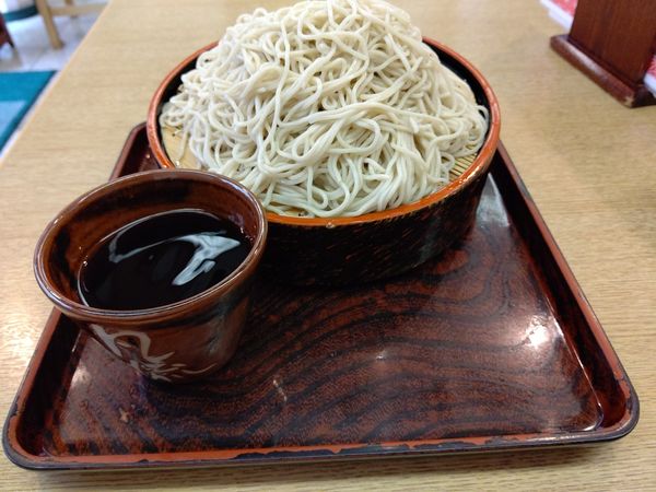 「もりそば(大盛)620円」@すかや 鶴見支店の写真