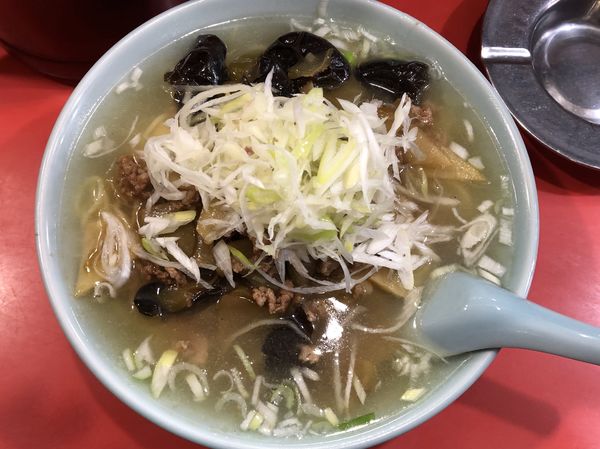 「ザーサイラーメン大盛り 900円」@十八番の写真