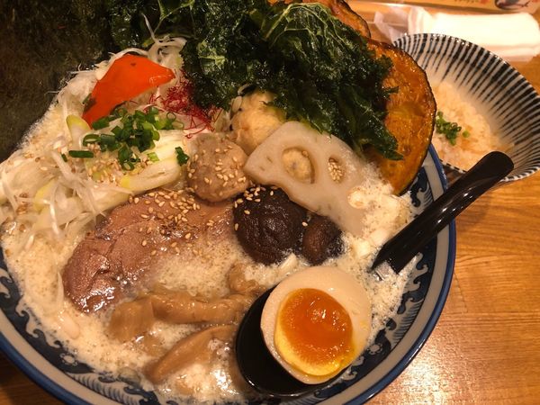 「豆乳ベジラーメン」@和風楽麺 四代目 ひのでや 大宮店の写真
