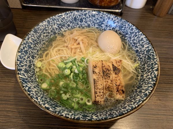 「あっさり鶏そば」@鶏そば 一瑳の写真