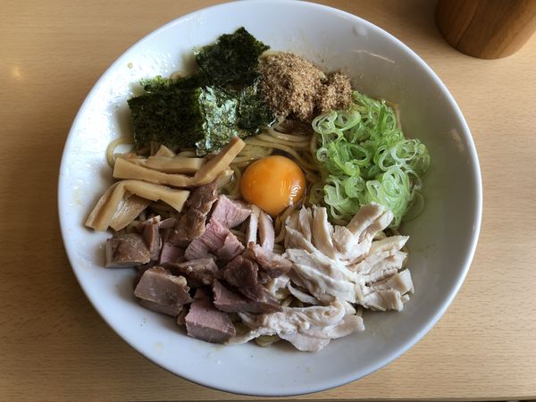 「まぜそば大盛り」@麺処ろくめいの写真