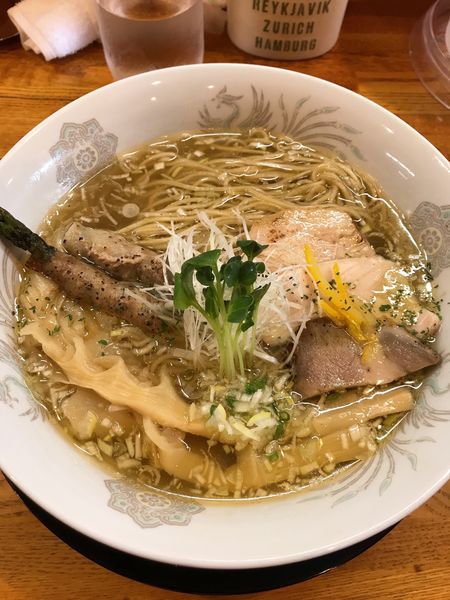 「塩そば(大盛)」@おとなの塩sobaの写真