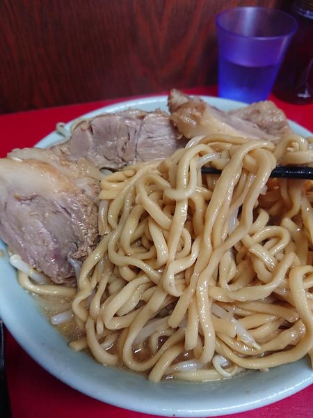 「小豚に豚増し」@ラーメン二郎 新潟店の写真