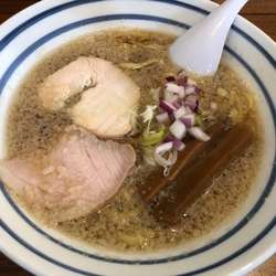 背脂煮干ラーメン太麺700円
