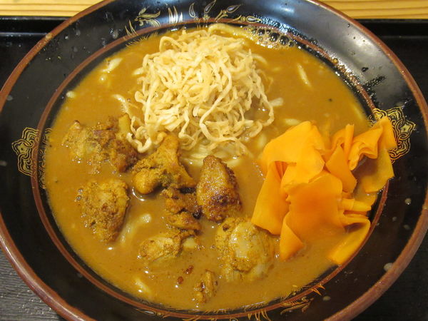 「カレーラーメン（並）（870円）」@門の写真