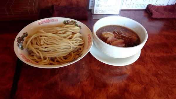 「冷つけ麺 大盛 味玉」@つけ麺 目黒屋の写真