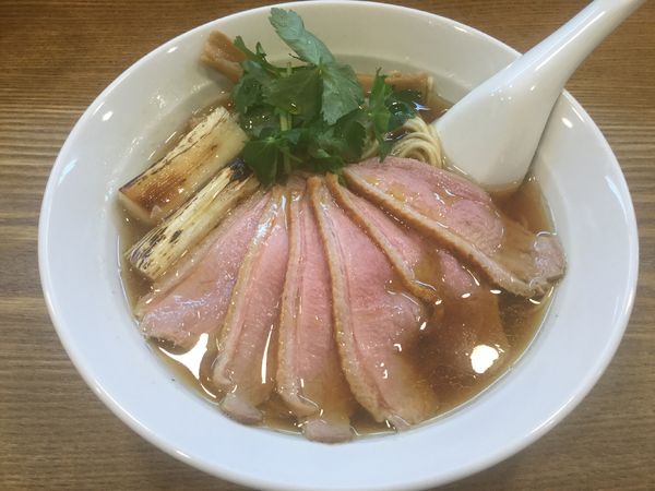 「【期間限定】トリュフ香る鴨チャーシュー麺(¥1100)」@らぁめん山と樹の写真