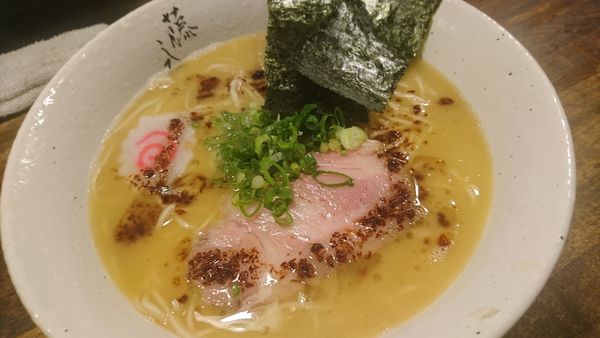 「鶏白湯ラーメン、大盛」@麺屋 藤しろ 目黒店の写真