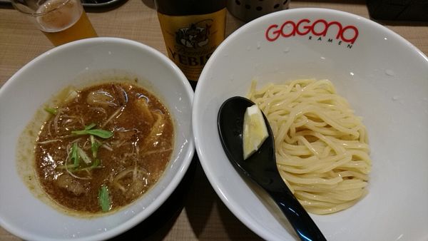 「ホルモンつけ麺並盛_880円」@GaGana RAMENの写真