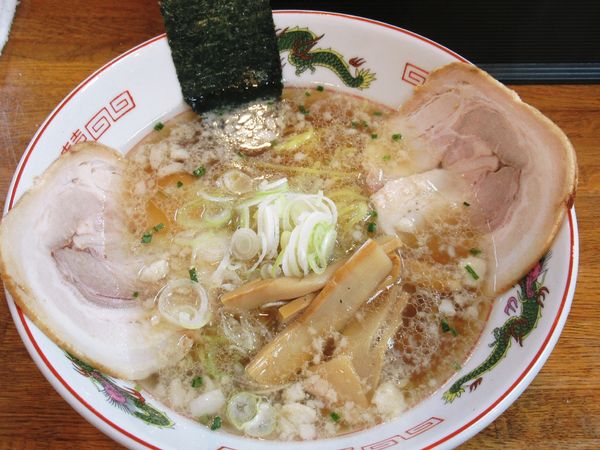 「正油 こってり（780円）」@一条流 がんこラーメン 南千住店の写真