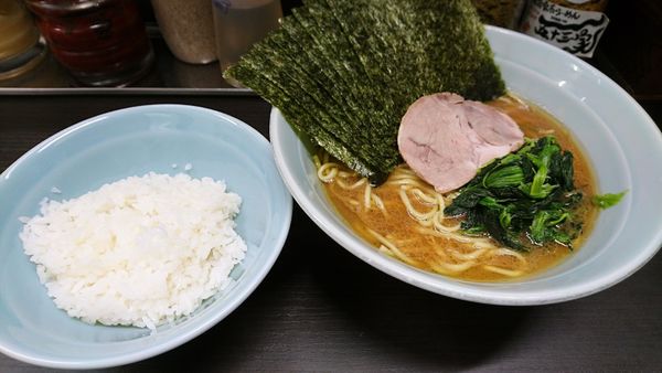 「【夜】のりらーめん」@横浜家系らーめん 五十三家の写真