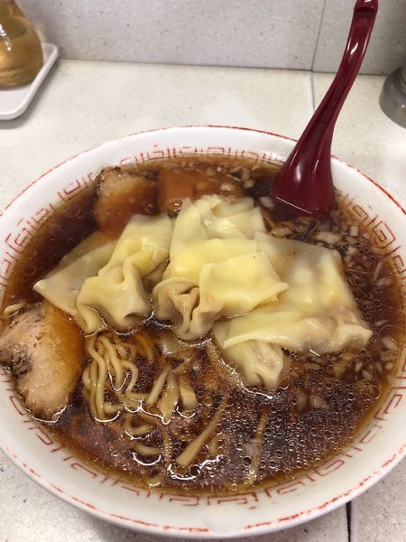 「ワンタンメン700円」@ラーメン 天一の写真