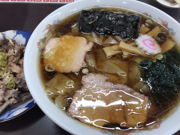 「ワンタンメン750円」@マルコーラーメンの写真