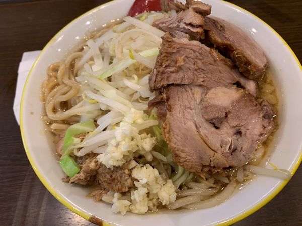 「ラーメン並」@ラーメン イエロー 御徒町店の写真