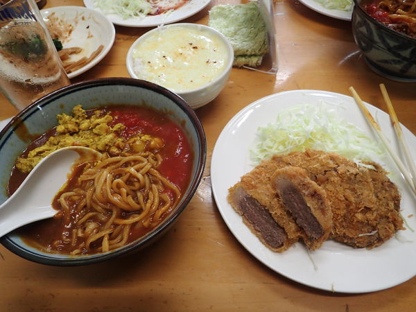 「キーマ風🐤カレー (平打ち麺)Ｓ」@MENYA 食い味の道有楽の写真