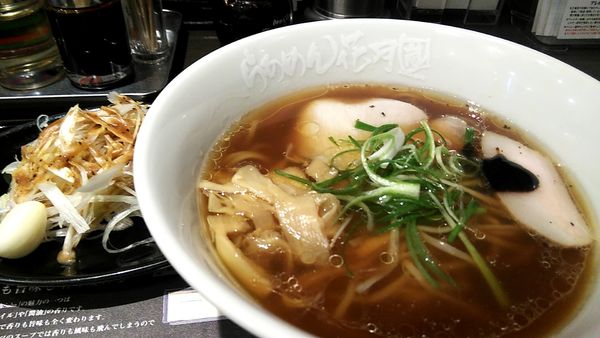 「蔦コラボ醤油」@らあめん花月嵐 神田店の写真