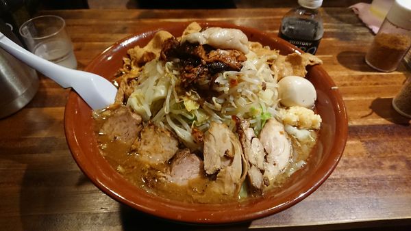 「にぼジロー890円+他」@らーめん・つけめん 八角の写真