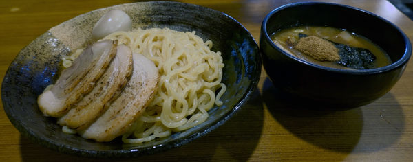 「味付玉子チャーシューつけ麺 大盛」@麺や 桜木の写真