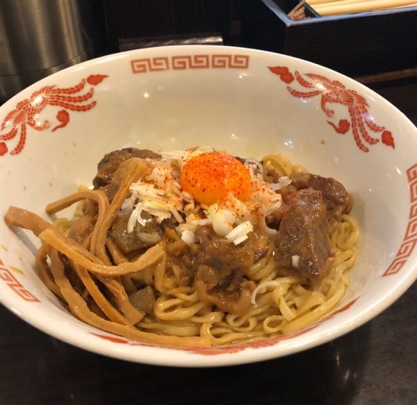 「豚あえそば」@TSURUMEN 大阪城北詰店の写真