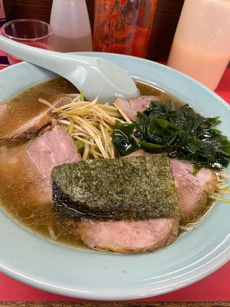 「中ネギチャーシュー」@ラーメンショップ 高田店の写真