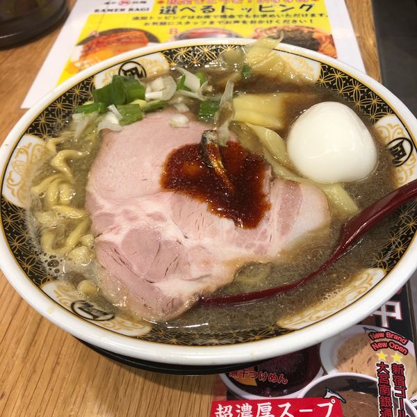 「すごい煮干しラーメン」@すごい煮干ラーメン凪 五反田西口店の写真