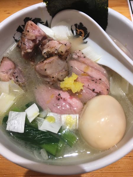 「特製鴨中華そば 塩」@満鶏軒の写真