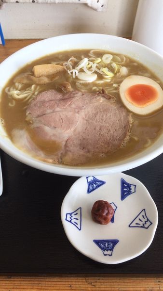 「濃厚煮干しラーメン 細麺」@煮干しらーめん ○五食堂の写真