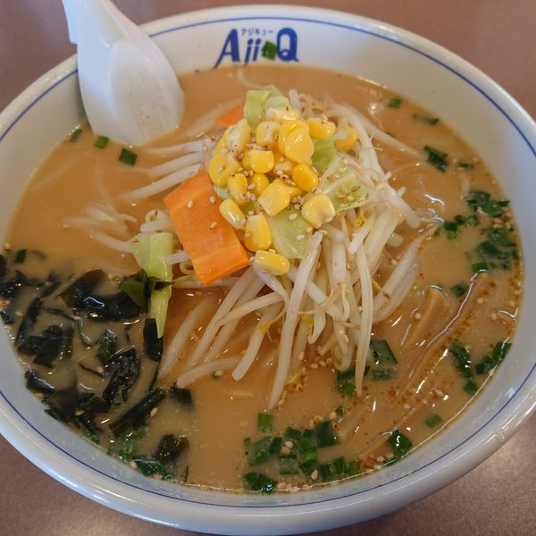 「みそラーメン660円」@ラーメンショップAji-Q 片山店の写真