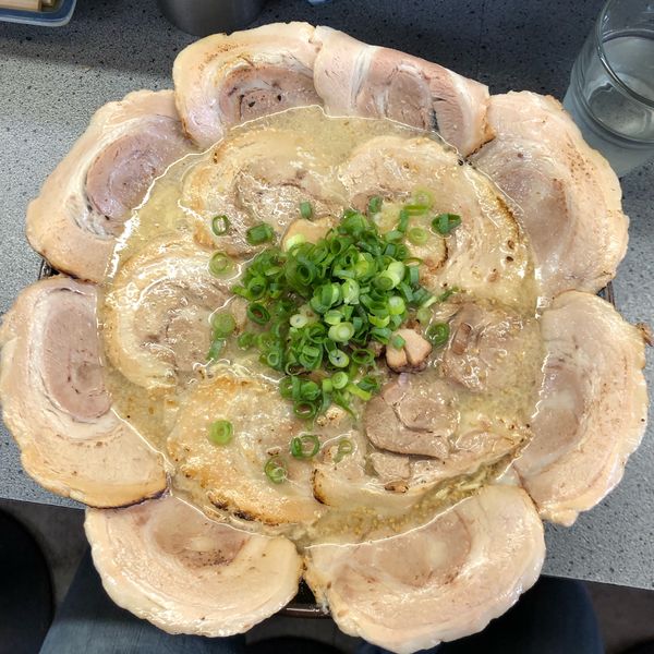 「大盛チャーシューメン（1200円）」@大分ラーメン 丸優の写真