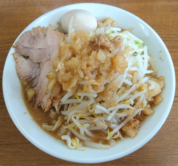 「ラーメン小＋味玉」@ラーメンの店 どでん 北浦和店の写真