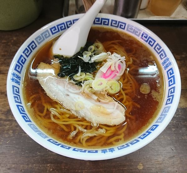「ラーメン(550円)」@中華料理 呑竜の写真