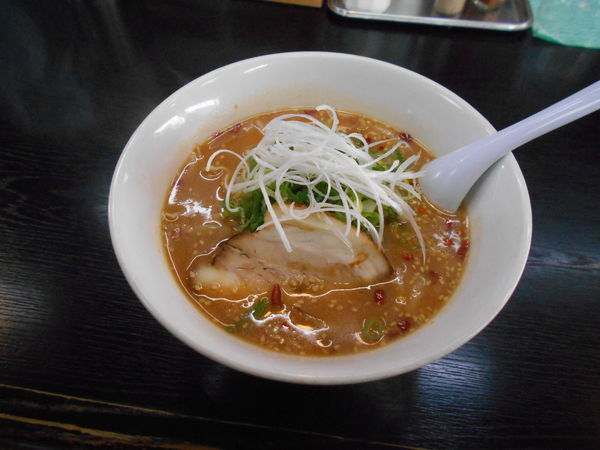 「ピリカラみそラーメン」@ラーメンうまいぞ武蔵 平田店の写真