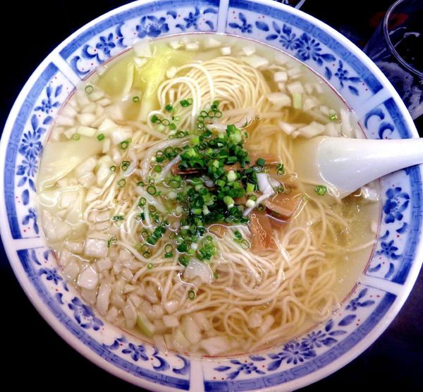 「ワンタンタンメン（750円）」@花水ラオシャン 本店の写真