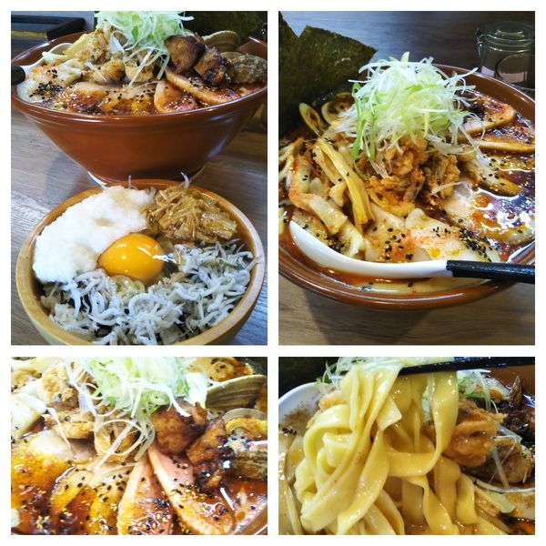 「【限定】海老担々麺セット」@麺家 Shumen Doushiの写真