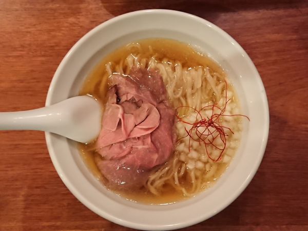 「特製ジビエ蕎麦 鳥取獲れ 猪の焼豚のせ」@麺処 にぼし香 横浜店の写真