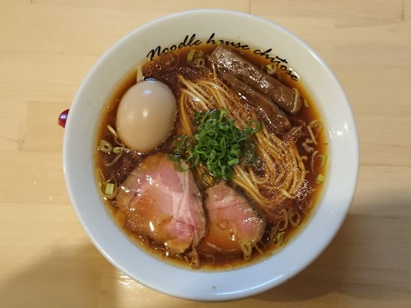 「醤油 煮玉子」@麺庵ちとせの写真