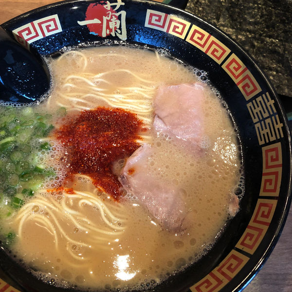 「ラーメン　890円　海苔　120円」@一蘭 前橋インター店の写真