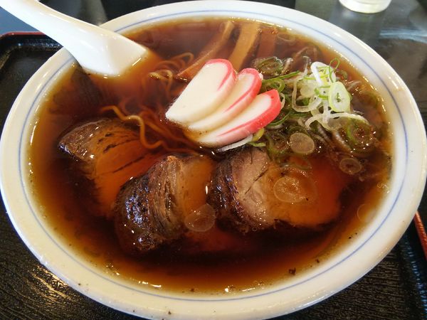 「中華そば　並盛り」@大石家 伊那店の写真