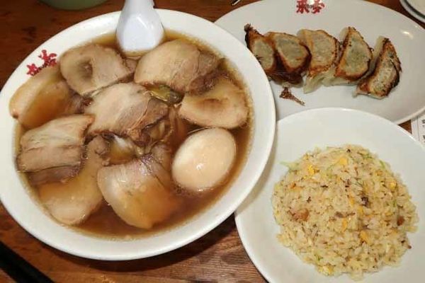 「ごっつぉ～セット　1,463円」@喜多方ラーメン 来夢 喜多方本店の写真