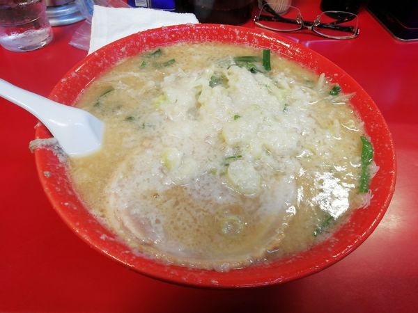 「味噌ラーメン+油多め」@らーめん弁慶 浅草本店の写真