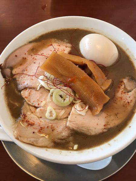 「イカ煮干し（1日10食限定）」@秋刀魚煮干し蕎麦 高倉の写真