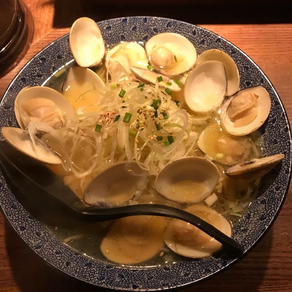「はまぐりラーメン」@和風楽麺 四代目 ひのでやの写真