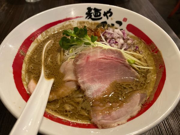 「濃厚牡蠣そば」@麺や でこの写真