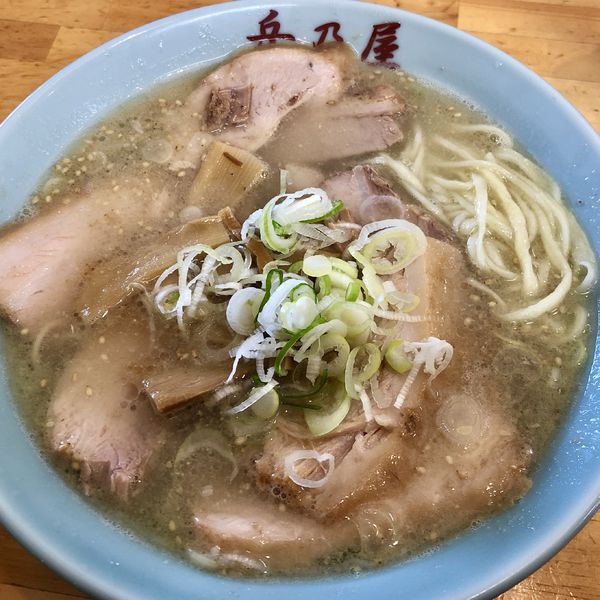 「塩チャーシュウメン」@青竹手打麺 餃子 岳乃屋の写真