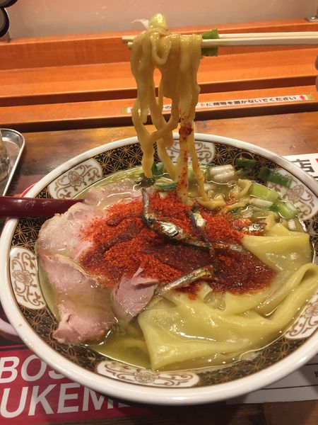 「すごい煮干しラーメン(15辛)¥850」@ラーメン凪 大宮店の写真