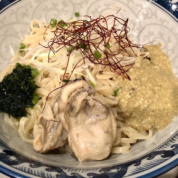 「【限定15食】牡蠣のまぜそば」@貝料理 梵厨の写真