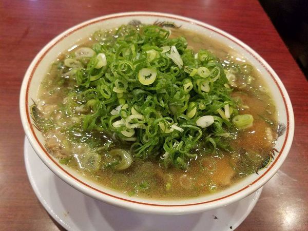 「ラーメン(ネギ多め)¥700」@本家第一旭 たかばし本店の写真