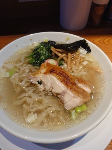 「塩ラーメン」@らぁめん 生姜は文化。の写真